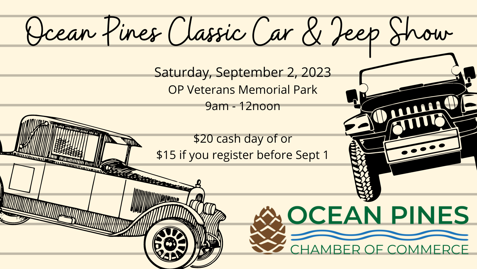 Ocean Pines Racetrack Ocean Pines Classic Car & Jeep Show | 96.5 &101.5-CTG - The Variety ...
